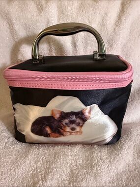 Yorkie Small Makeup Bag New